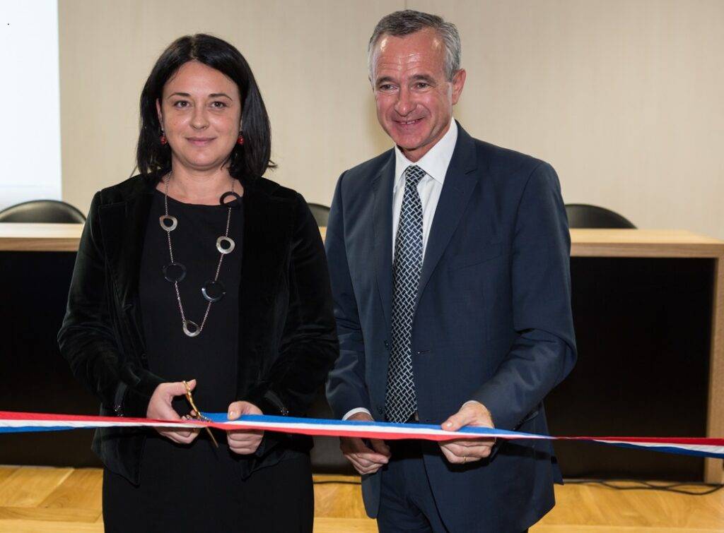 photo : Syvia Pinel, Ministre du Logement et Jean-François Buet, président de la FNAIM JFBuet Inauguration