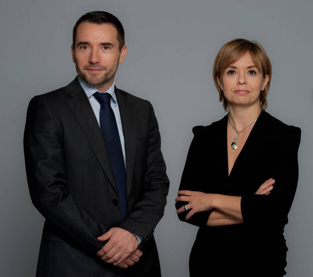 photo : Olivier Alonso et Delphine Rouxel, dirigeants de Solvimo