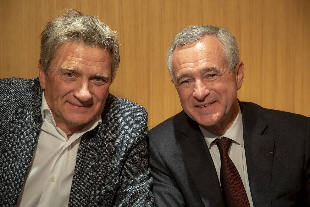 photo : Bernard Cadeau et Jean François Buet