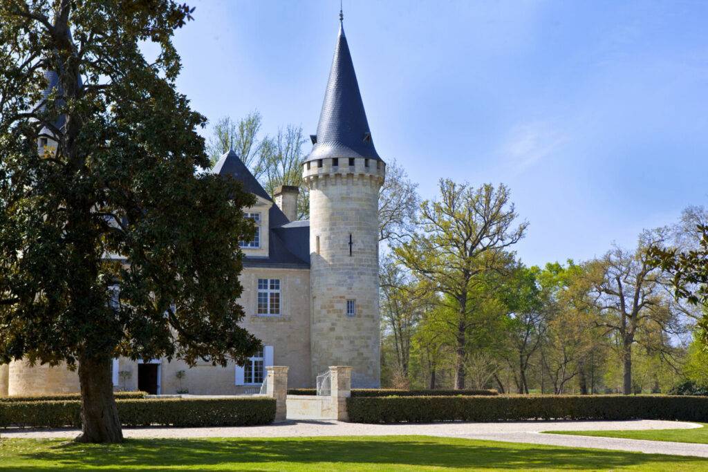 photo : Château, Médoc, Bordeaux, viticole, parc, jardin, riche