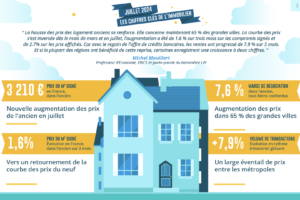 Les ventes immobilières progressent et les prix dans l'ancien augmentent dans 65 % des grandes villes