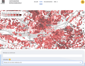 cartographie Insee