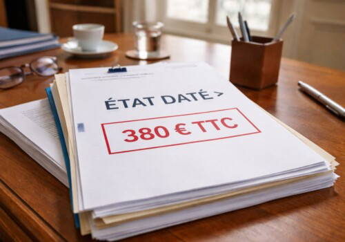 Frais d’état daté : le plafond à 380 € TTC confirmé malgré la contestation des professionnels