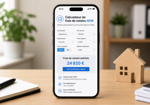 Frais de notaire : un nouveau simulateur gratuit et actualisé