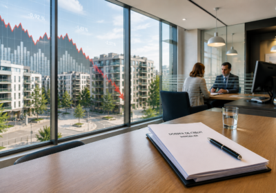 Crédits immobiliers : les taux montent vite et la production de crédits recule rapidement