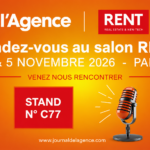 RENT 2026 : l’équipe du Journal de l’Agence vous donne rendez-vous à Paris !